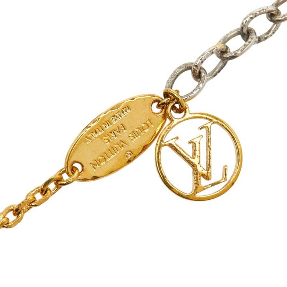 LOUIS VUITTON Gold Necklace - Picture 5 of 7